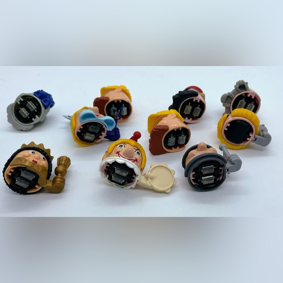 KINDER SURPRISE SET - ROLLING RACERS HEADS EUROPE - FIGURES TOYS COLLECTIBLES - Picture 8 of 8